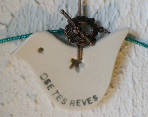 fermoir du collier graine latanier